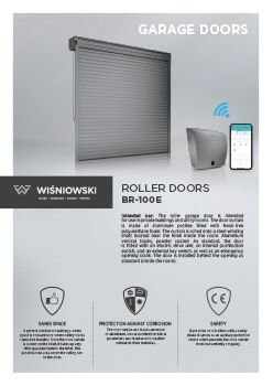BR-100E roller doors (EN)
