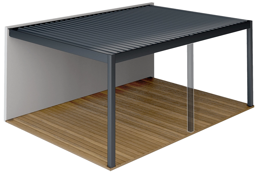 Pergola przyścienna