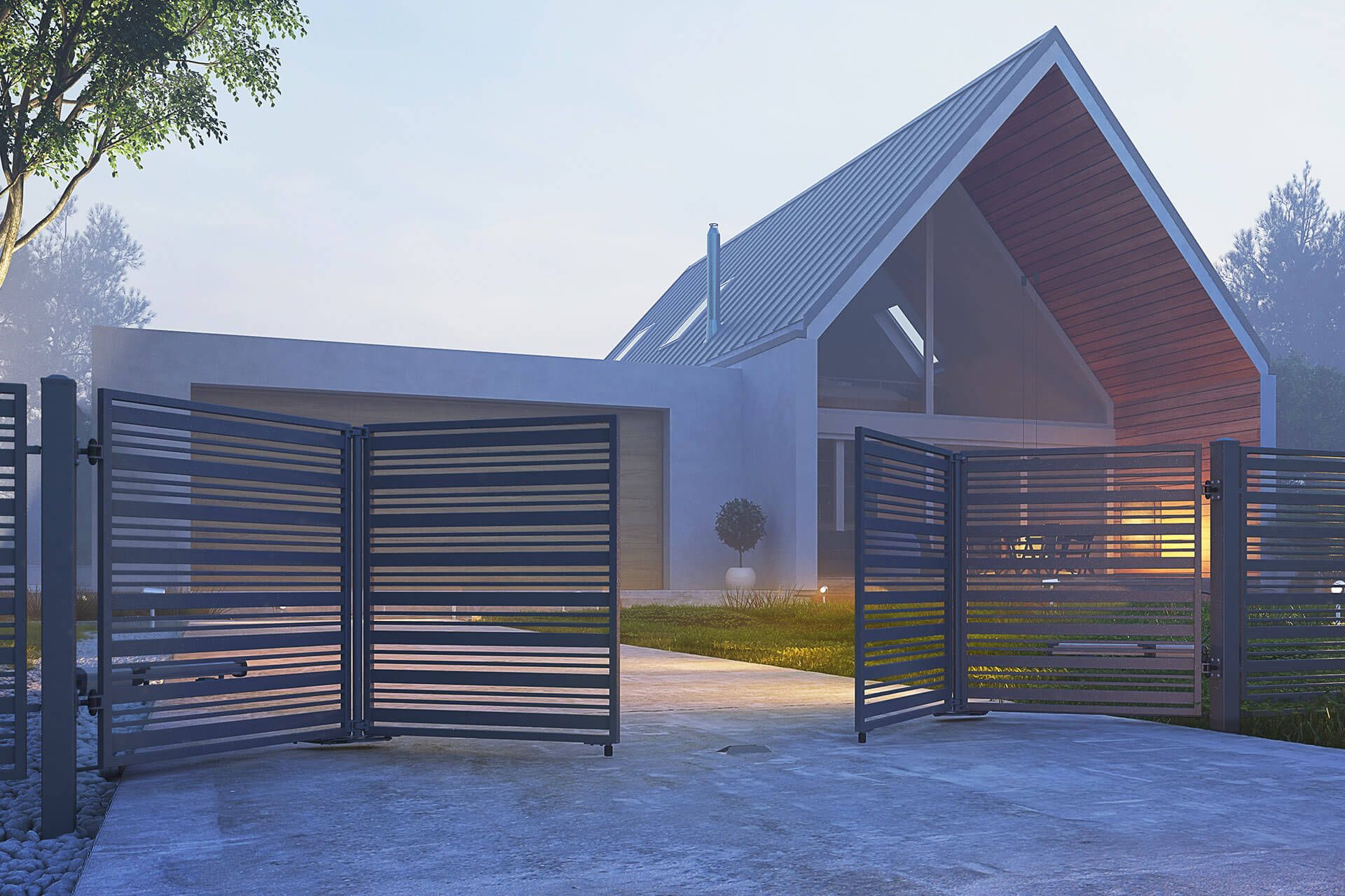 Brama posesyjna składana – kiedy warto się na nią zdecydować?