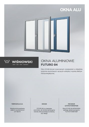 Okna aluminiowe FUTURO 84