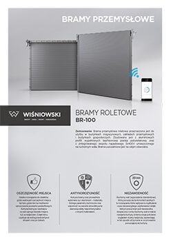 Bramy roletowe BR 100
