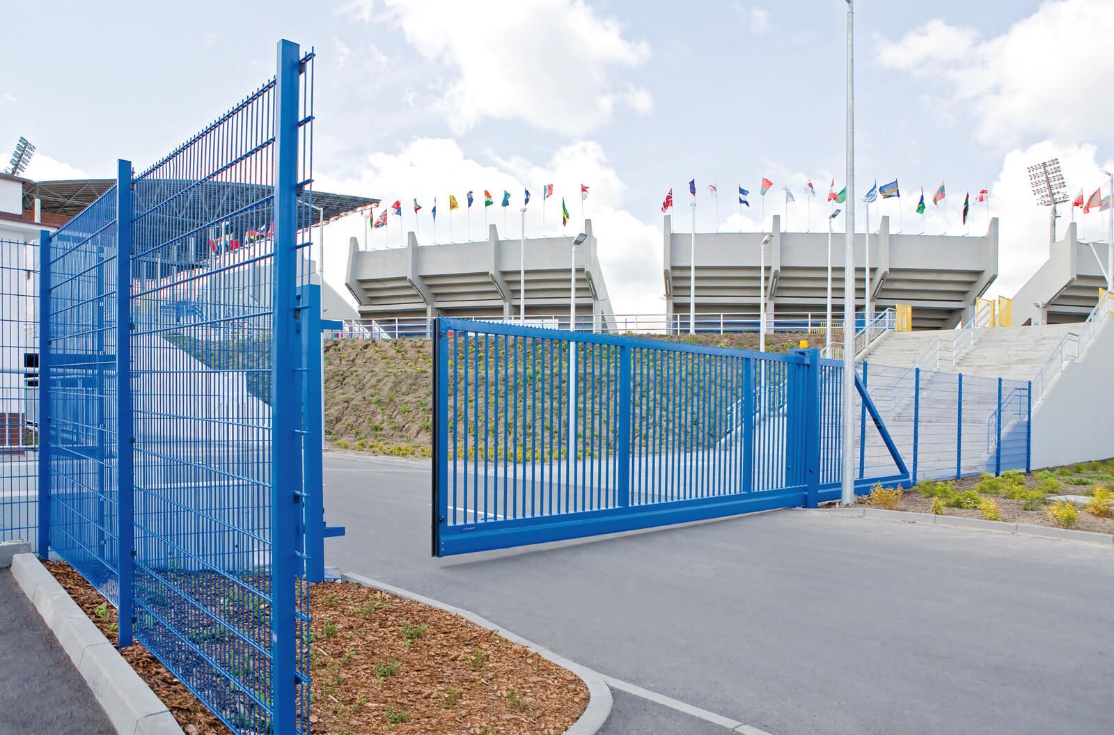 brama na stadion