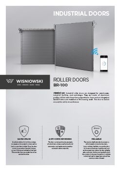 BR 100 roller doors (EN)