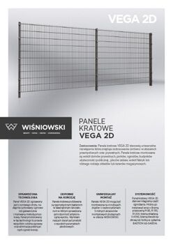 Panele kratowe VEGA 2D