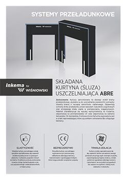Składana kurtyna (śluza) uszczelniająca ABRE