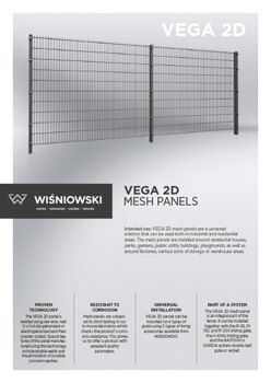 VEGA 2D mesh panels (EN)