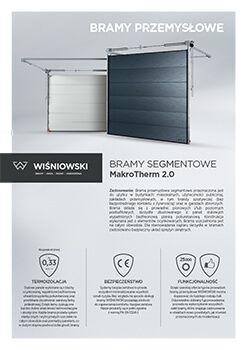 Bramy segmentowe MakroTherm 2.0