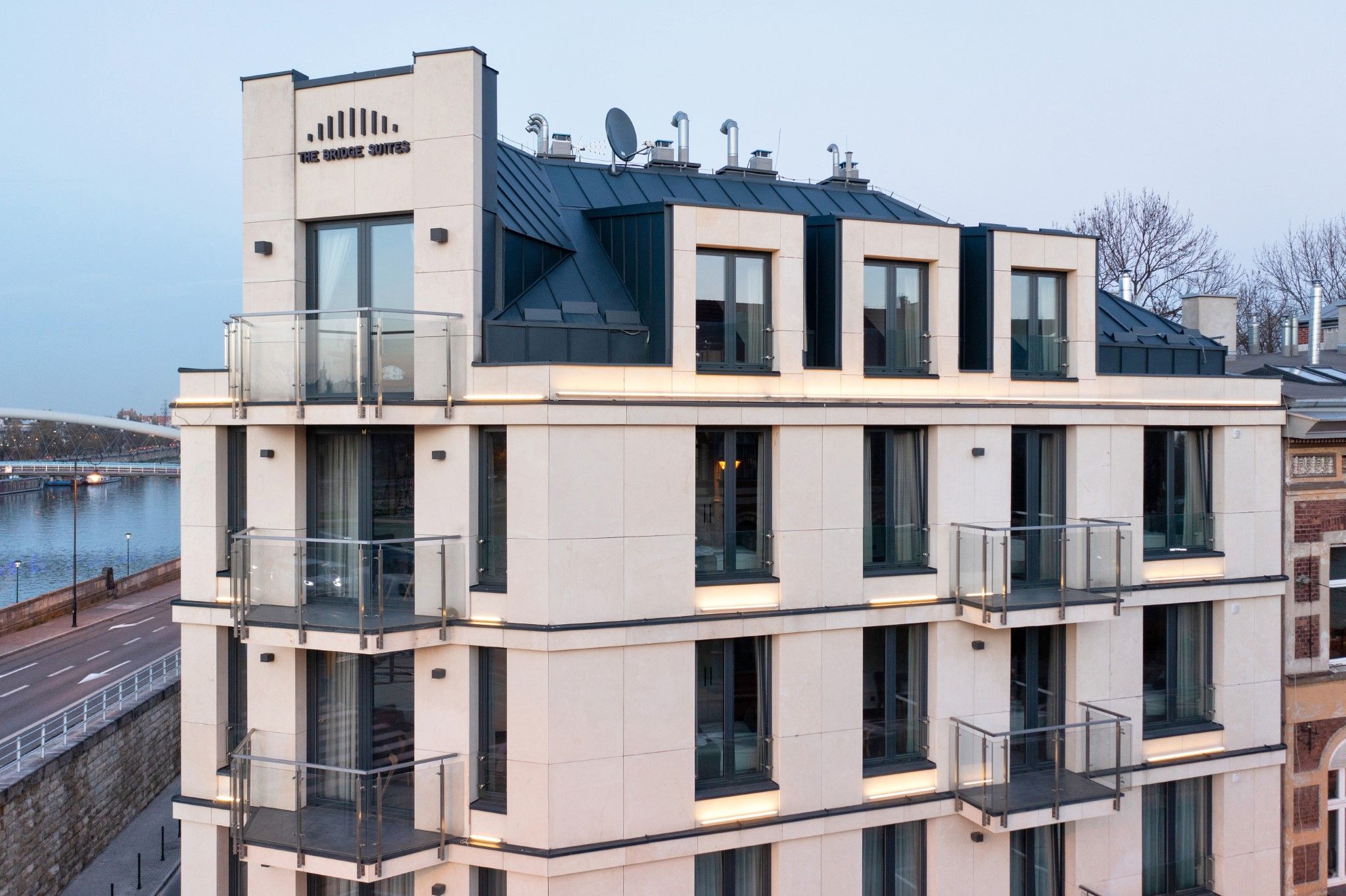 ferestre în hotelul din Cracovia